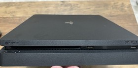 PS4 Slim Console + 2 Controllers (White & Camo) + Cables &ndash; Tested Working 