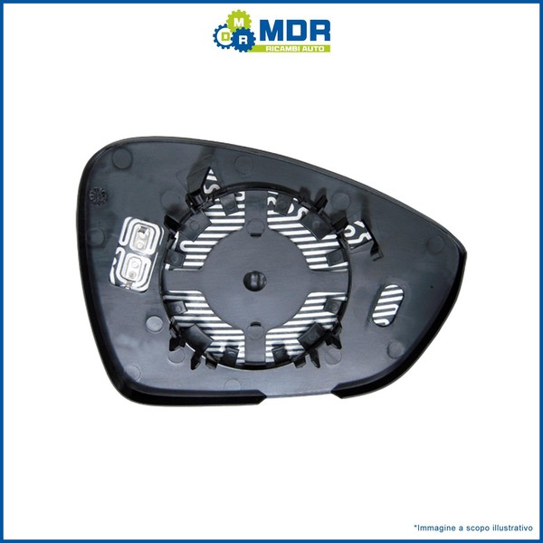 W-Parts Thermospiegelglas Rechts Blau FüR CitroëN C5 2001-2008 8151EV-image