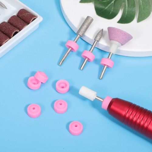10 Pcs Dust Jacket Dustproof Nail Grinding Heads Cover Collector - Bild 10 von 11