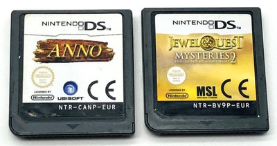 Bundle ANNO und Jewel Quest Mysteries 2 Nintendo DS Module