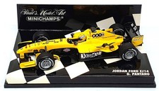 MINICHAMPS JORDAN FORD EJ14 #19 PANTANO 2004 1:43 F1 GP RACE VERSION 400040019