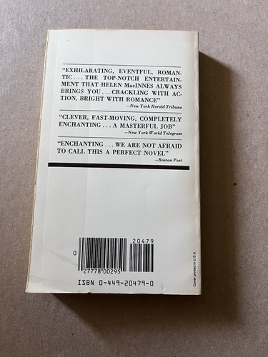 REST AND BE THANKS von Helen MacInnes Vintage 1983 Fawcett Crest Taschenbuch - Bild 2 von 3