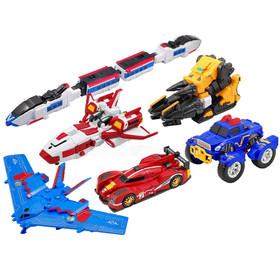 Tobot V Galaxy Detectives Master V Ultimate Figure 6 in 1 Robot boy Toy No box