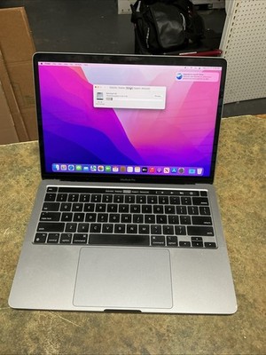 MacBook Pro 13 Space Gray 2020 3.2 GHz M1 8-Core CPU 8-Core GPU 16GB 256GB SSD
