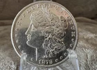 1878 S MORGAN DOLLAR SUPERB GEM BU DMPL #2733
