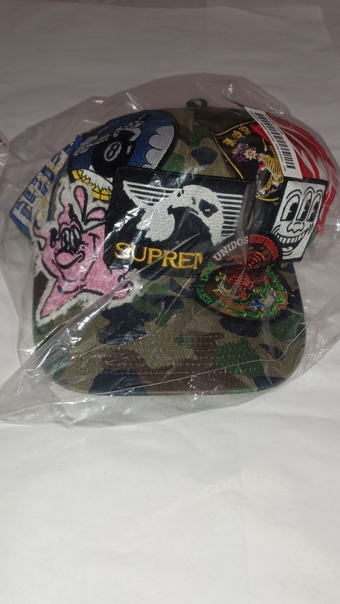 Supreme Patches 6-Panel (Woodland Camo) SS25 | eBay