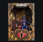 G.I. Joe Classified Hooded Cobra Commander 6”Figure Throne Set Dress Uniform