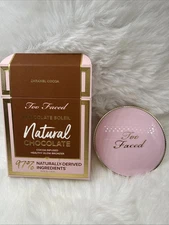 Too Faced Chocolate Soleil Natural Bronzer In Caramel Cocoa Glow Bronzer 9g NIB
