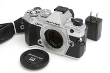   Exc   Olympus OM-5 Body Silver Cameras B4291-2P2B Shutter Counts : 1,643