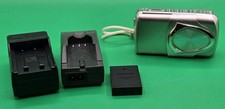 Olympus Stylus 300 Digital Camera 3.2 MP w/ New Battery Charger Tested Works