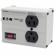 Tripp Lite Isobar 2-Outlet Surge Protector, 1410 Joules