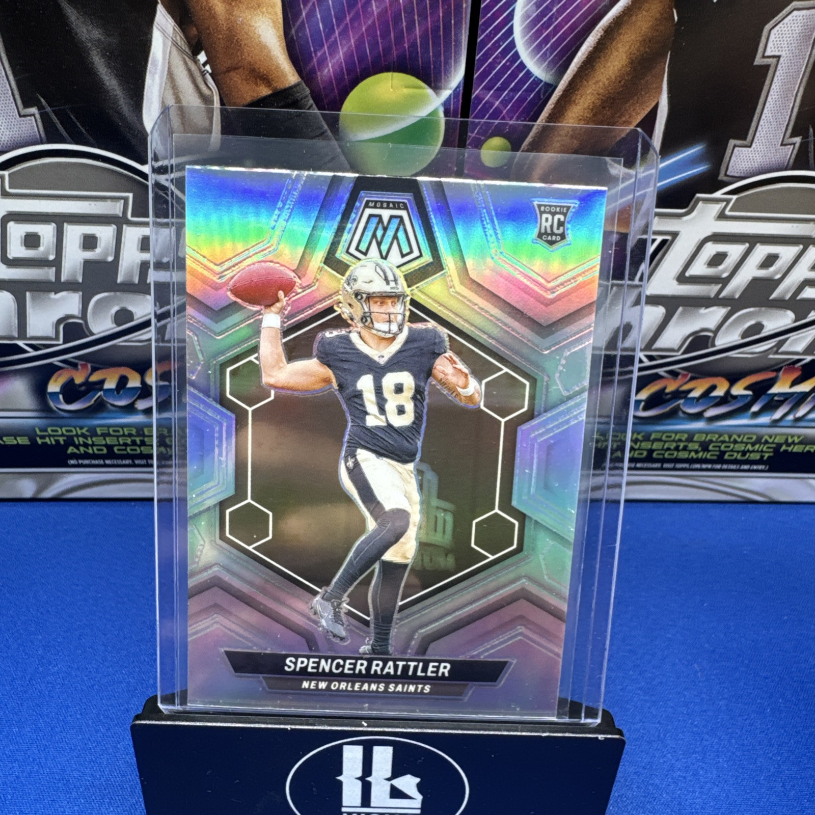 2024 Panini Mosaic - Rookies Silver Prizm #393 Spencer Rattler (RC)