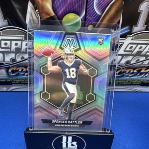 2024 Panini Mosaic - Rookies Silver Prizm #393 Spencer Rattler (RC)