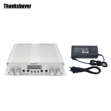 25W Pro FM Transmitter Stereo PLL Broadcast Radio Station w/ DC Power Supply WH