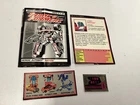 Vtg Transformers G2 Rapido TECH SPEC, INSTRUCTIONS, & DECALS Lot