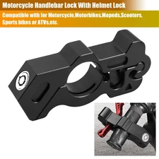Heavy Duty Motorcycle Brake Lock Anti Theft Handlebar Lock Helmet Lock For ATV
