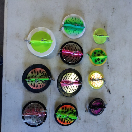  Dipsey Divers 11-Pack Multicolor Snubbers & Harnesses