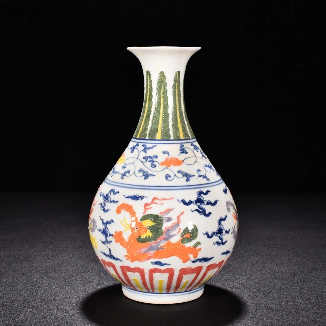 明朝瓷器中国古董花瓶| eBay