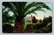Vintage Postcard Smiley Residence Redlands California 1910s Edward H. Mitchell