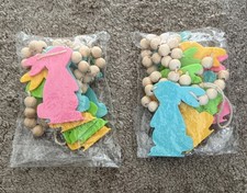 2 sets of 4.2 Ft /each Easter Bunny For Spring Home Decoration For Happy