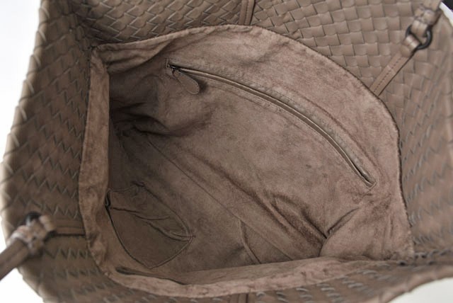 Bottega Veneta Tote/Shoulder Bag 2way Charcoal Leather A4 Compatible thumbnail 3