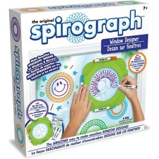 Spirograph Window Designer Art and Craft Kit for Kids