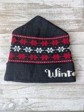 Vrg Vermont Originals Beanie Ski Hat 100 Wool USA Handmade Winter Park CO