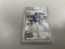 LEE SEUNG YUOP 2023 SCC KBO KOREA BASEBALL LEGEND KOREAN RED PINE SSP AUTO 1/5