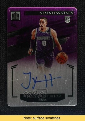 2020-21 Panini Impeccable Purple 1/49 Tyrese Haliburton Rookie Auto RC READ 0t42