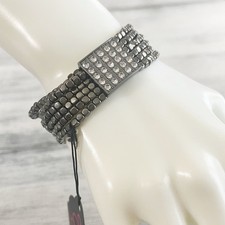 Paparazzi star studded silver bracelet
