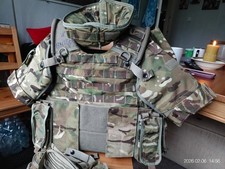 BRITISH ARMY OSPREY MK4 BODY ARMOUR (FULL SET) Genuine British Army OSPREY MK4 B