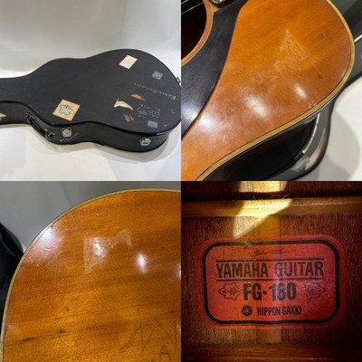 YAMAHA FG-180 Red Label 1969 1971 Hard Case Included | eBay