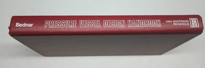 #ad Pressure Vessel Design Handbook Bednar Hardcover 1981 $23.99