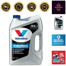 European Full Synthetic 5W-30 Motor Oil 5 Quart - Ultimate Engine Protection 60.79 per gallon