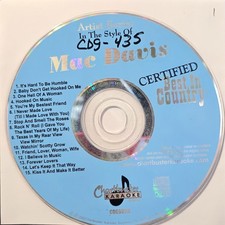 90116 MAC DAVIS CHARTBUSTER  KARAOKE LOT DEAL
