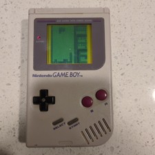 Nintendo Game Boy Original DMG-01 Gray Console + Tetris Tested Working