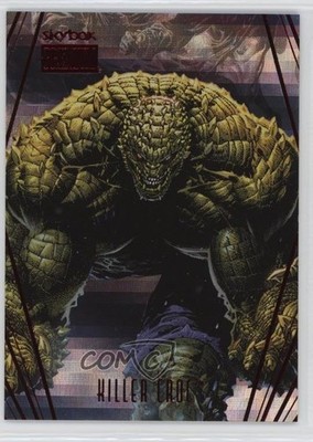 2025 Skybox Metal Universe Batman Premium Star Rubies 50/50 Killer Croc 6o2