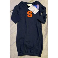 NEW Two Feet Ahead NCAA Syracuse University Newborn Infant Sleep Sack, One Size
