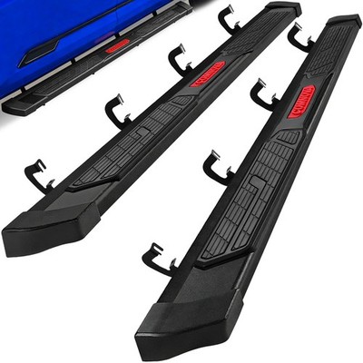 Running Boards For 07-18 Silverado Sierra 1500 2500HD Crew Cab 6'' Side Step Bars