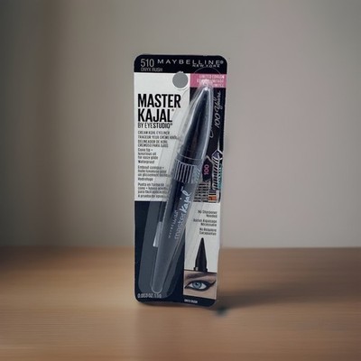 New Maybelline Master Kajal Cream Kohl Eyeliner ONYX RUSH #510