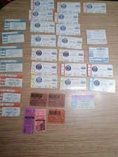 Detroit Tigers Vintage Tickets 1980-1990s
