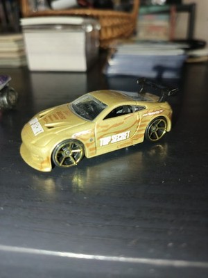 Hot Wheels Nissan 350z Top Secret Gold Metal Flake 2007 + Others + Vintage + HtF