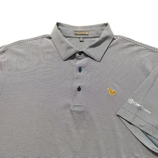 NWOT Peter Millar Polo Mens XXL Navy TPC Sawgrass Golden Goat The Players Golf