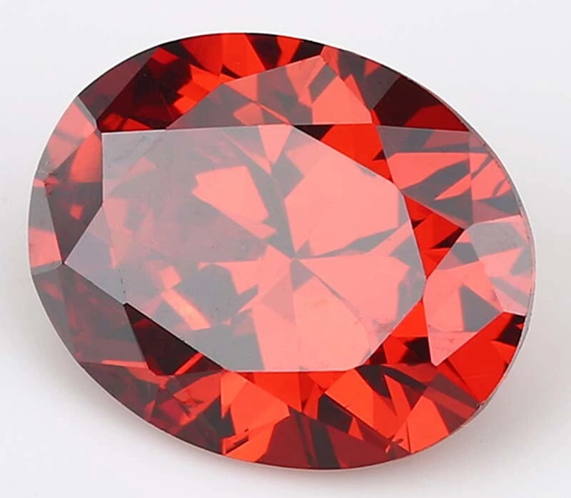 Wholesale Natural Red Ruby Oval Faceted Cut VVS Loose Gemstones U Pick Size - Image 3 of 4