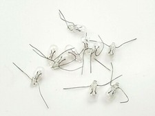 Lot of 10 JKL 1739 Miniature Lamps 6.3 Volts .07A Wire Leads