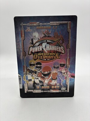 DVD Power Rangers Operation Overdrive - Steelbook Edition