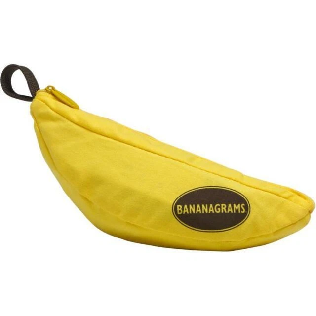 Bananagrams Crossword Family Fun Game Bananagram Word Play Banana 100 Complete