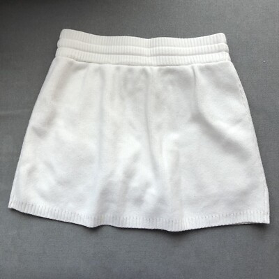 Alo Yoga Scholar Knit Cargo Skirt Ivory XS | eBay