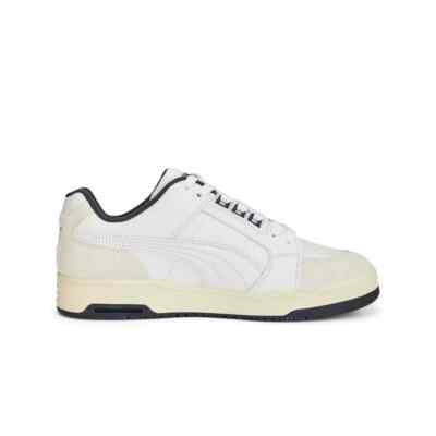 Puma Slipstream Lo Retro (Puma White/Navy) Men's Shoes 384692-09