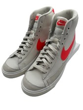 New Nike Blazer Mid 77 GS Phantom/Bright Crimson Womens Size 7.5 6Y